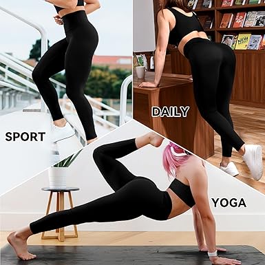 Leggings Moldeadores Mujer Cintura Alta – Efecto Push Up - Imagen 5