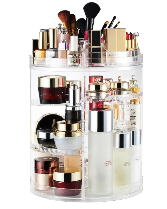 Organizador de maquillaje 360