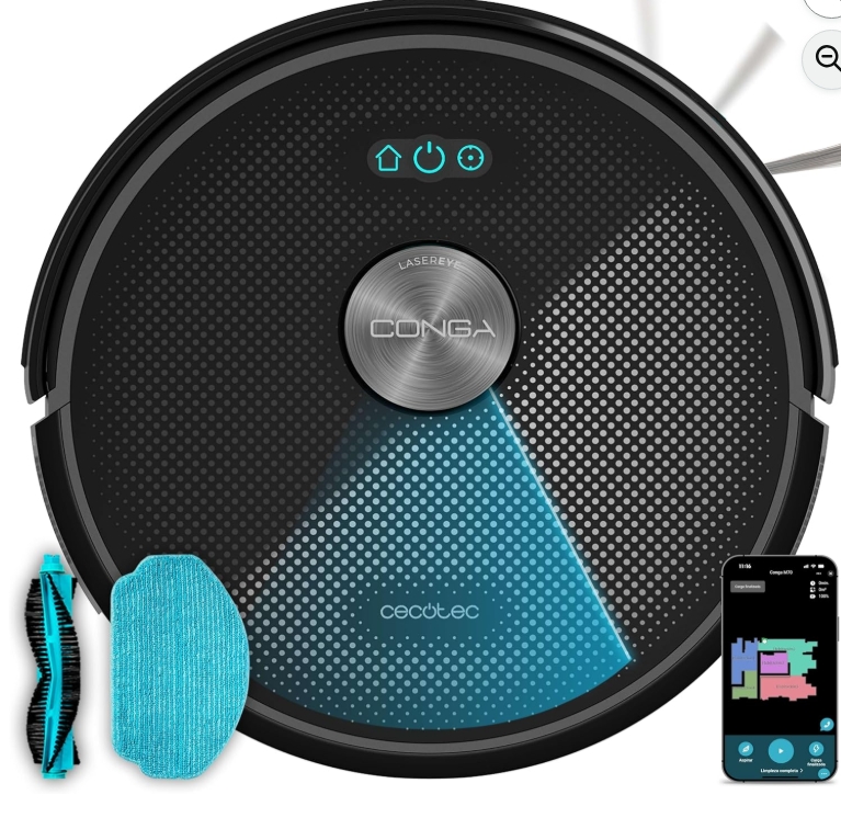 Cecotec friegasuelo aspiradora