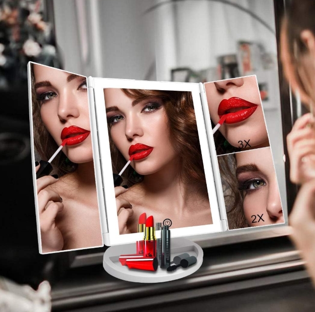 Productos de belleza recomendados- espejo LED