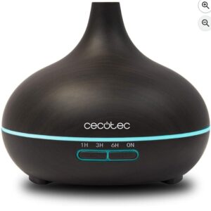 Humidificador Ultrasónico + Difusor LED – Cecotec