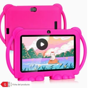 tableta con funda protectora