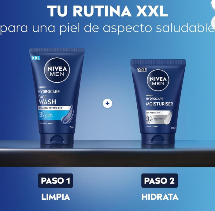 gel facial nivea hombre