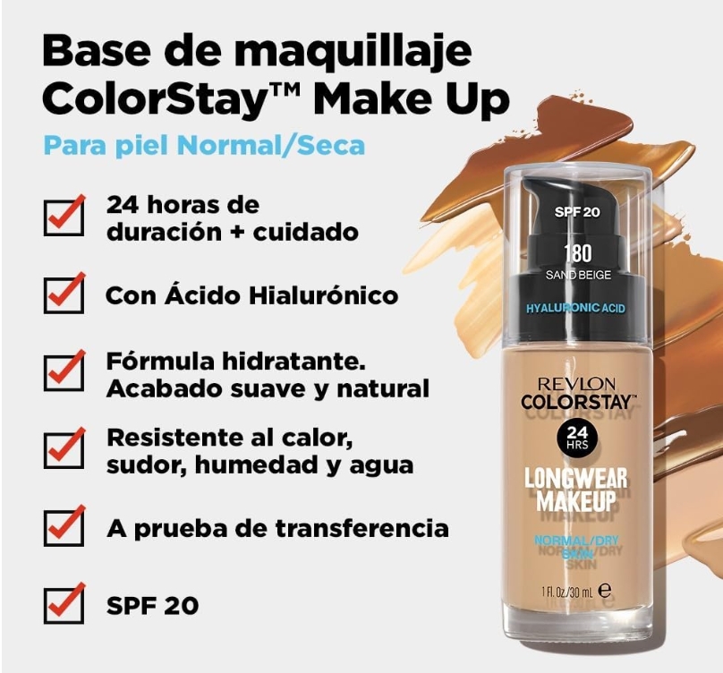 base maquillaje revlon