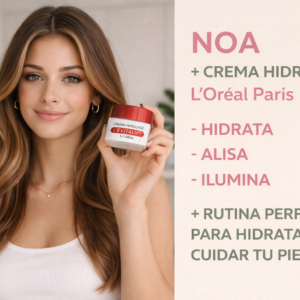 Crema hidratante L’Oréal: piel suave, luminosa y sin sequedad